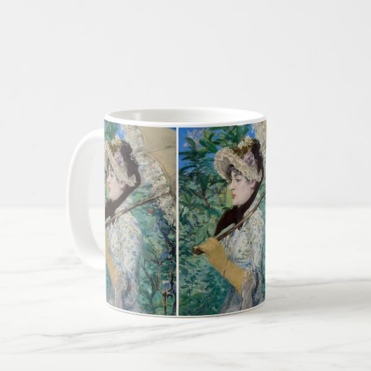 Edouard Manet - Jeanne / Spring Kaffeetasse (Vorderseite Links)