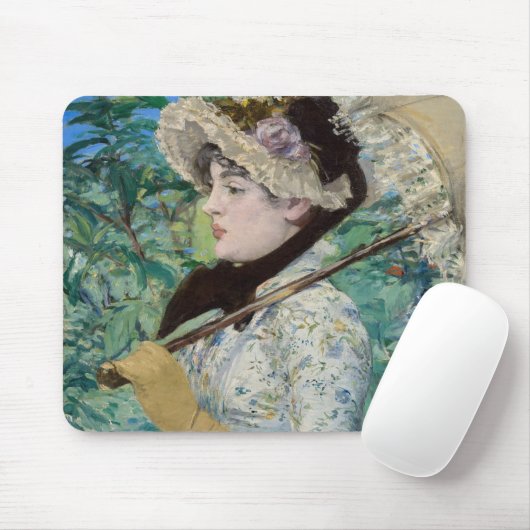 Edouard Manet - Jeanne / Spring Mousepad (Mit Mouse)