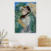 Edouard Manet - Jeanne / Spring Poster (Küche)