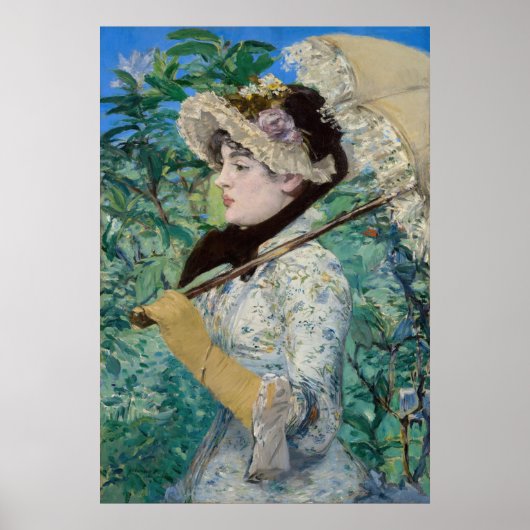 Edouard Manet - Jeanne / Spring Poster (Vorne)