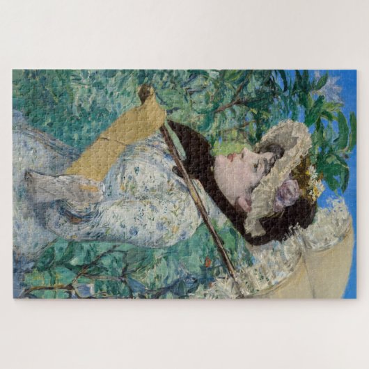 Edouard Manet - Jeanne / Spring Puzzle (Horizontal)