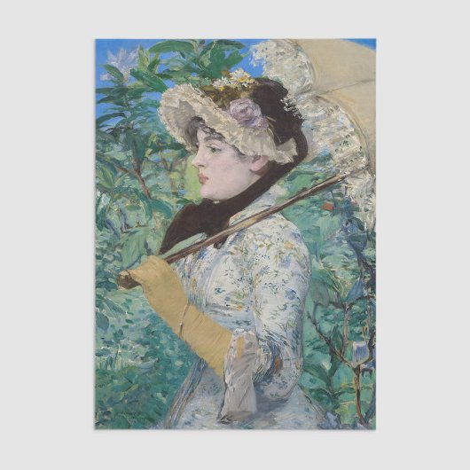 Edouard Manet - Jeanne / Spring Seidenpapier