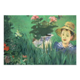 Édouard Manet - Junge in Blume Fotodruck