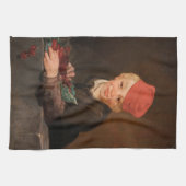 Edouard Manet - Junge mit Kirschen Geschirrtuch (Horizontal)