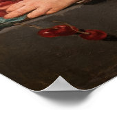 Edouard Manet - Junge mit Kirschen Poster (Ecke)