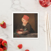 Edouard Manet - Junge mit Kirschen Serviette (Beispiel)