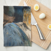 Edouard Manet - Kellnerin Servierbier Geschirrtuch (Viertel Falte)