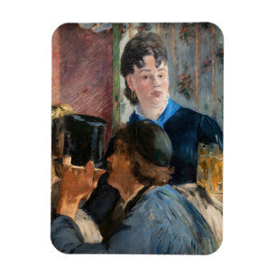 Edouard Manet - Kellnerin Servierbier Magnet