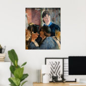 Edouard Manet - Kellnerin Servierbier Poster (Heimbüro)