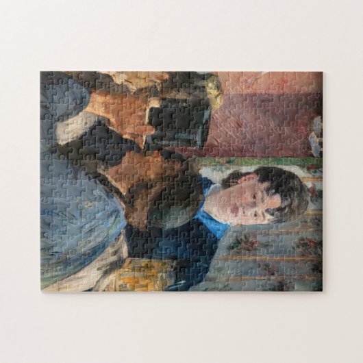 Edouard Manet - Kellnerin Servierbier Puzzle (Horizontal)