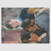 Edouard Manet - Kellnerin Servierbier Seidenpapier (Vorderseite)