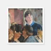 Edouard Manet - Kellnerin Servierbier Serviette (Vorderseite)