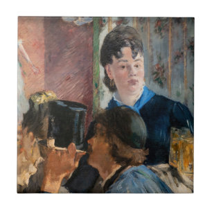 Edouard Manet - Kellnerin serviert Bier Fliese