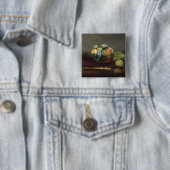 Edouard Manet - Korb mit Früchten Button (Beispiel)
