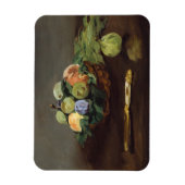 Edouard Manet - Korb mit Früchten Magnet (Vertikal)