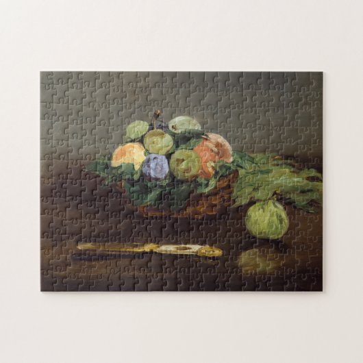 Edouard Manet - Korb mit Früchten Puzzle (Horizontal)