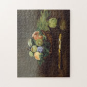 Edouard Manet - Korb mit Früchten Puzzle (Vertikal)