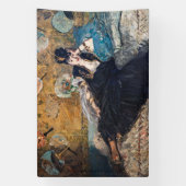 Edouard Manet - Lady with Fans Banner (Vertikal)