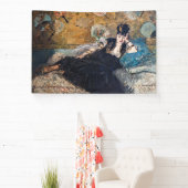 Edouard Manet - Lady with Fans Banner (InSitu)