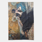 Edouard Manet - Lady with Fans Geschirrtuch (Vertikal)