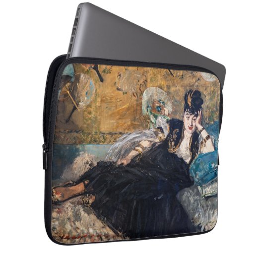 Edouard Manet - Lady with Fans Laptopschutzhülle (Vorne Rechts)