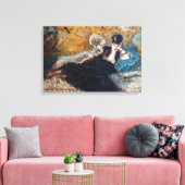 Edouard Manet - Lady with Fans Leinwanddruck (Insitu (Wohnzimmer))