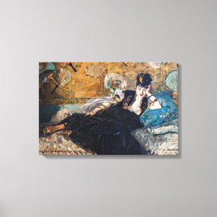 Edouard Manet - Lady with Fans Leinwanddruck