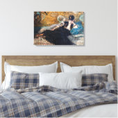 Edouard Manet - Lady with Fans Leinwanddruck (Insitu (Schlafzimmer))
