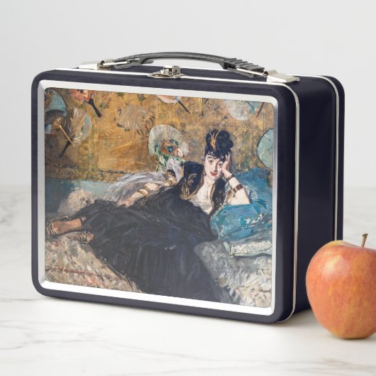 Edouard Manet - Lady with Fans Metall Brotdose (Beispiel)