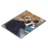 Edouard Manet - Lady with Fans Notizblock (Linke Seite)