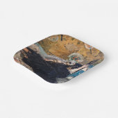 Edouard Manet - Lady with Fans Pappteller (Gewinkelt)