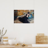 Edouard Manet - Lady with Fans Poster (Küche)