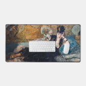 Edouard Manet - Lady with Fans Schreibtischunterlage (Tastatur & Maus)