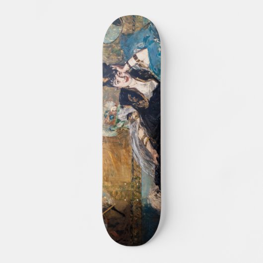 Edouard Manet - Lady with Fans Skateboard (Vorderseite)