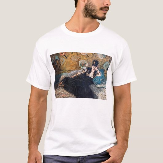 Edouard Manet - Lady with Fans T-Shirt (Vorderseite)