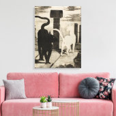 Edouard Manet ~ Le Rendez-vous des Chats Leinwanddruck (Insitu (Wohnzimmer))