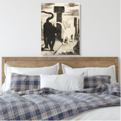 Edouard Manet ~ Le Rendez-vous des Chats Leinwanddruck (Insitu (Schlafzimmer))