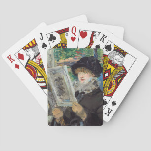 Edouard Manet - Lesende Frau Spielkarten