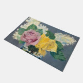Edouard Manet - Lilacs und Rose Fußmatte (Schrägansicht)