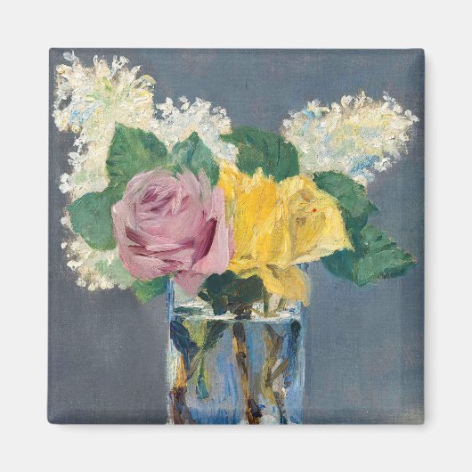 Edouard Manet - Lilacs und Rose Magnet (Vorne)