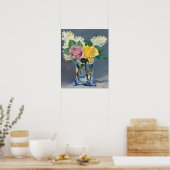 Edouard Manet - Lilacs und Rose Poster (Küche)