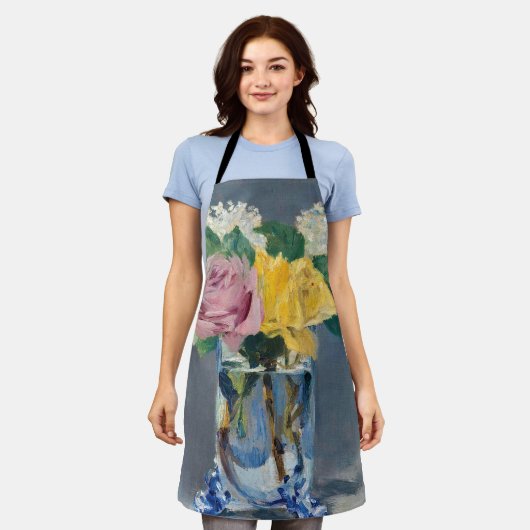 Edouard Manet - Lilacs und Rose Schürze (Getragen)