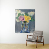 Edouard Manet - Lilacs und Rose Wandteppich (Beispiel)