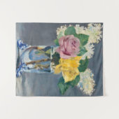 Edouard Manet - Lilacs und Rose Wandteppich (Vorderseite (Horizontal))