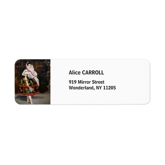 Edouard Manet - Lola de Valence (Vorne)