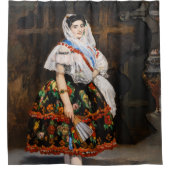 Edouard Manet - Lola de Valence Duschvorhang (Vorderseite)
