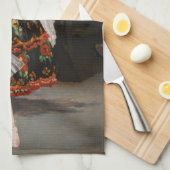 Edouard Manet - Lola de Valence Geschirrtuch (Viertel Falte)