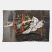 Edouard Manet - Lola de Valence Geschirrtuch (Horizontal)