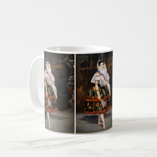 Edouard Manet - Lola de Valence Kaffeetasse (Vorderseite Links)