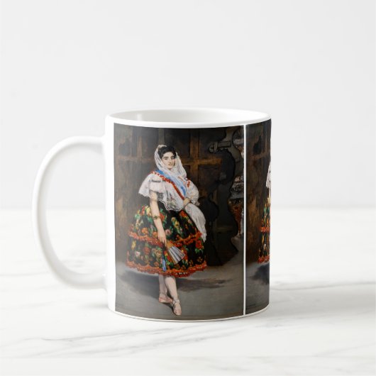 Edouard Manet - Lola de Valence Kaffeetasse (Links)